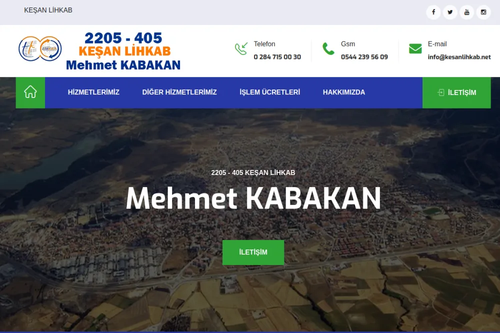 Keşan Lihkab, Keşan Lisanslı Harita Kadastro Bürosu