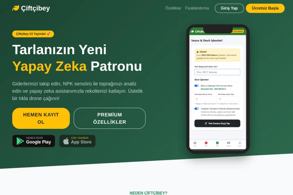 Çiftçibey V2 | Akıllı Tarım Asistanı